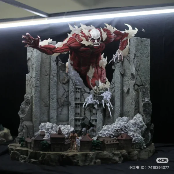 Attack on Titan Chikara Studio Colossal Titan Resin Statue - Image 3