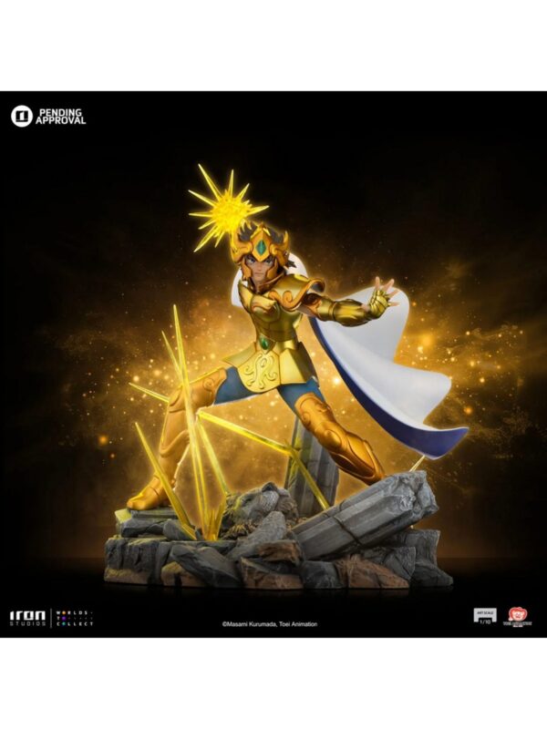 Saint Seiya Statue Leo Aiolia Saint Seiya Art Scale 1/10 TOEIS118325-10 (Licensed) - Image 3