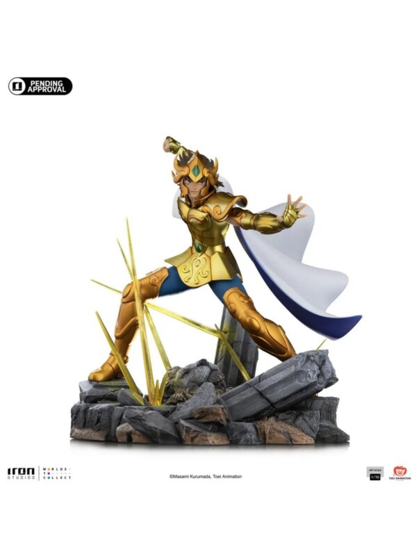 Saint Seiya Statue Leo Aiolia Saint Seiya Art Scale 1/10 TOEIS118325-10 (Licensed) - Image 4