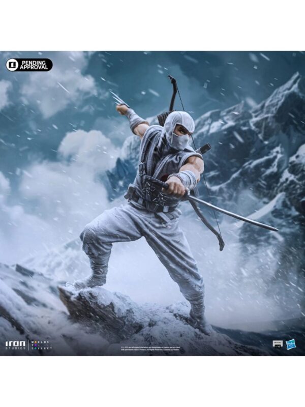 G.I Joe Statue Storm Shadow Art Scale 1/10 HASBR118625-10 (Licensed) - Image 3