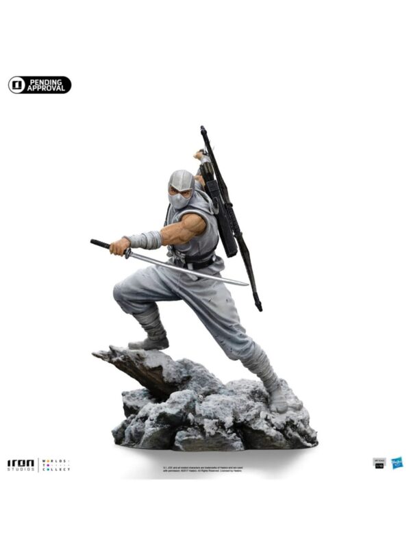 G.I Joe Statue Storm Shadow Art Scale 1/10 HASBR118625-10 (Licensed) - Image 4