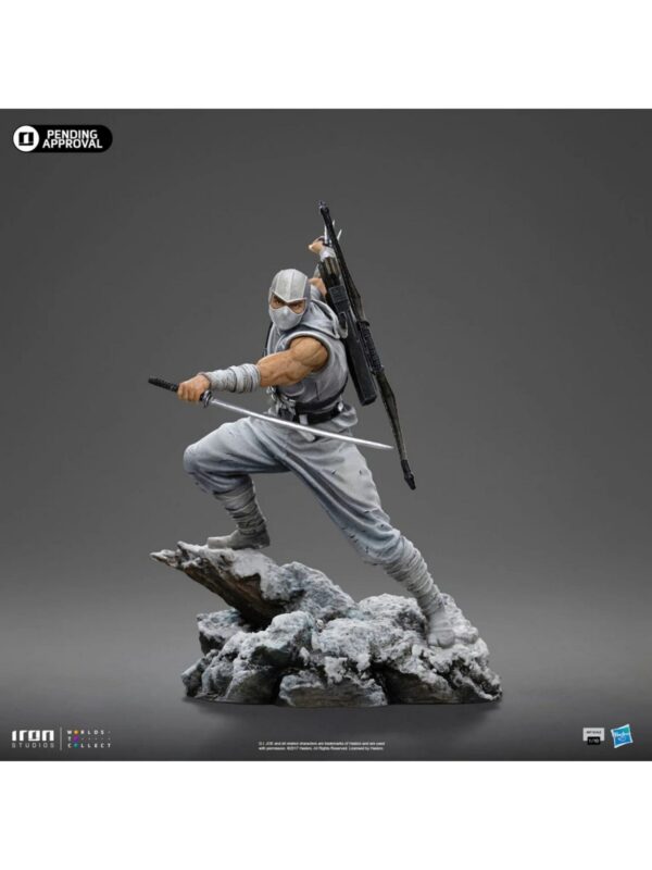 G.I Joe Statue Storm Shadow Art Scale 1/10 HASBR118625-10 (Licensed) - Image 5