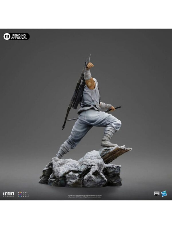 G.I Joe Statue Storm Shadow Art Scale 1/10 HASBR118625-10 (Licensed) - Image 7