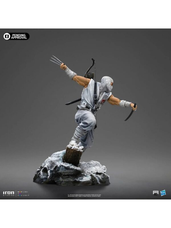 G.I Joe Statue Storm Shadow Art Scale 1/10 HASBR118625-10 (Licensed) - Image 8