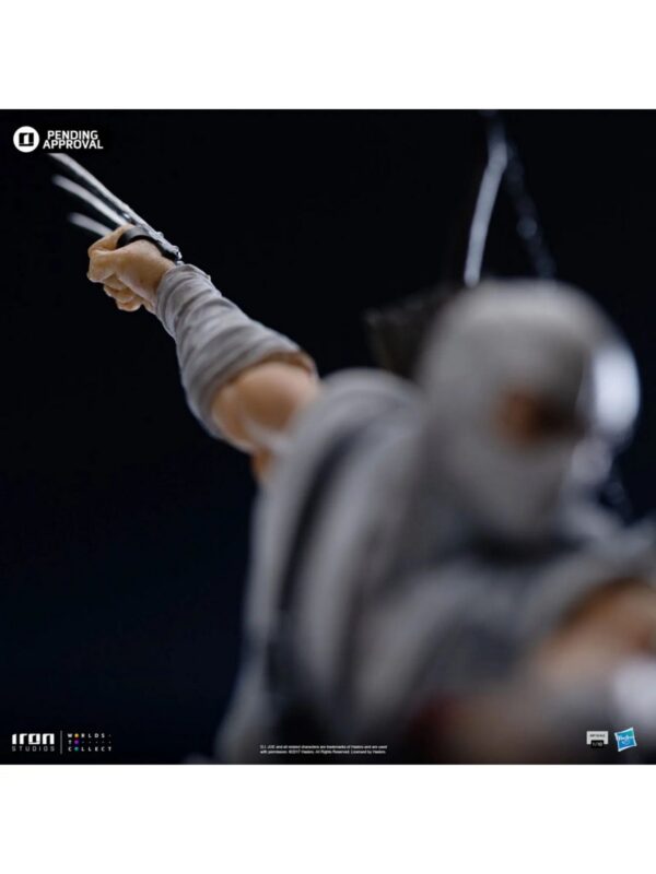 G.I Joe Statue Storm Shadow Art Scale 1/10 HASBR118625-10 (Licensed) - Image 13