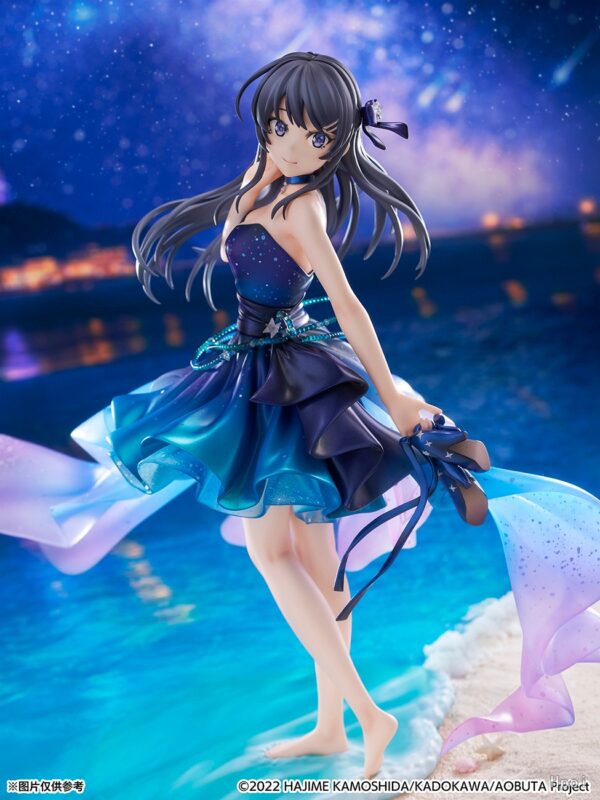 Rascal Does Not Dream Series Mai Sakurajima Starry Sky Dress (Licensed) - Image 5