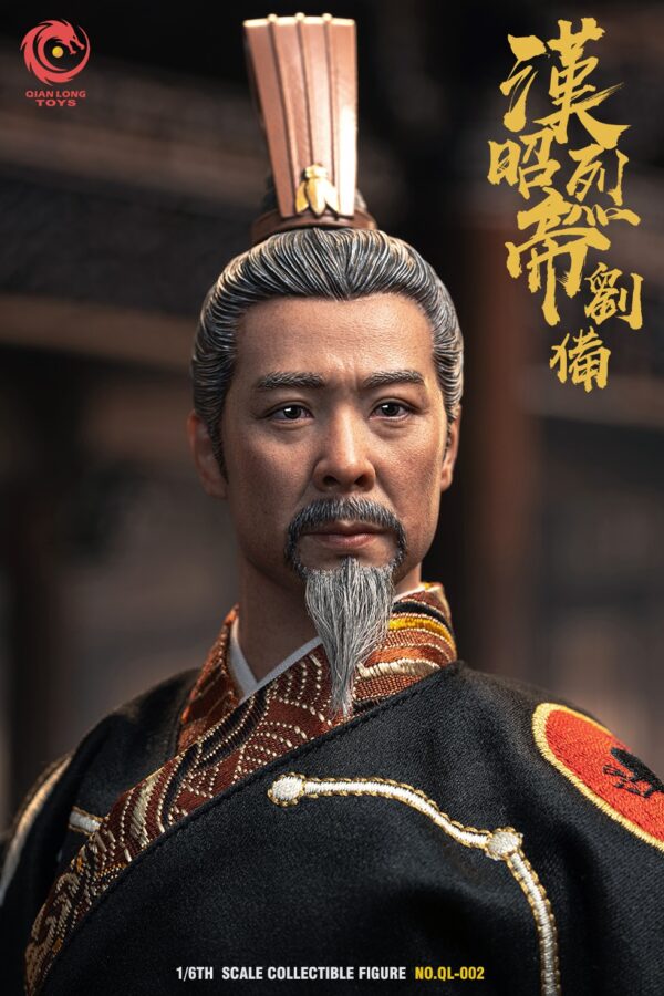 Original 1/6th Scale Liu Bei (Embroidered Imperial Edition) Action Figure #QL-002 (Licensed) - Image 11