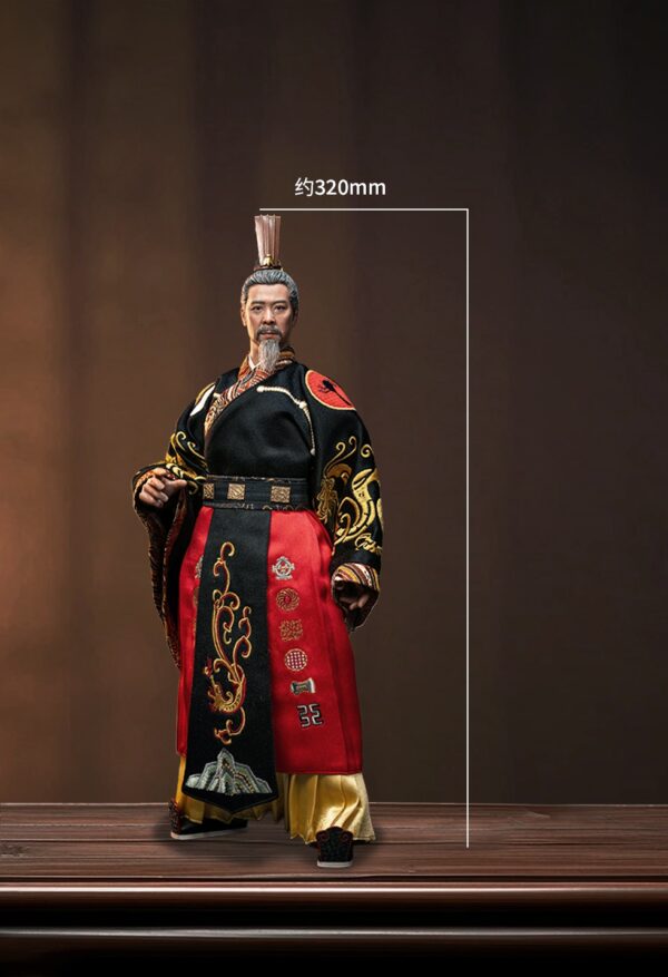 Original 1/6th Scale Liu Bei (Embroidered Imperial Edition) Action Figure #QL-002 (Licensed) - Image 12