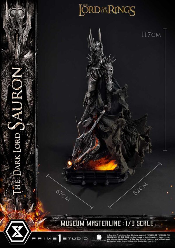 Museum Masterline The Lord of the Rings (Film) The Dark Lord Sauron MMLOTR-01 MMLOTR-01S (Licensed) - Image 56