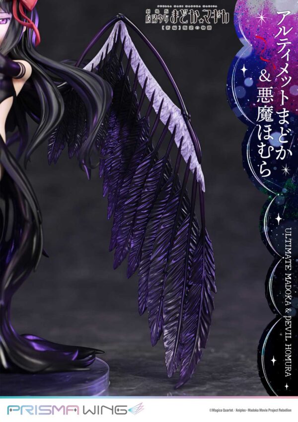 PRISMA WING Puella Magi Madoka Magica The Movie -Rebellion- Ultimate Madoka & Devil Homura 1/7 Scale Pre-Painted Figure PWMDMGR-01P (Licensed) - Image 8