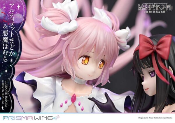 PRISMA WING Puella Magi Madoka Magica The Movie -Rebellion- Ultimate Madoka & Devil Homura 1/7 Scale Pre-Painted Figure PWMDMGR-01P (Licensed) - Image 10