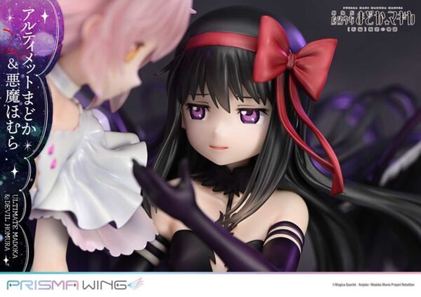 PRISMA WING Puella Magi Madoka Magica The Movie -Rebellion- Ultimate Madoka & Devil Homura 1/7 Scale Pre-Painted Figure PWMDMGR-01P (Licensed) - Image 11