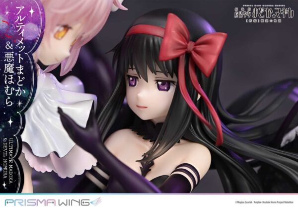 PRISMA WING Puella Magi Madoka Magica The Movie -Rebellion- Ultimate Madoka & Devil Homura 1/7 Scale Pre-Painted Figure PWMDMGR-01P (Licensed) - Image 12