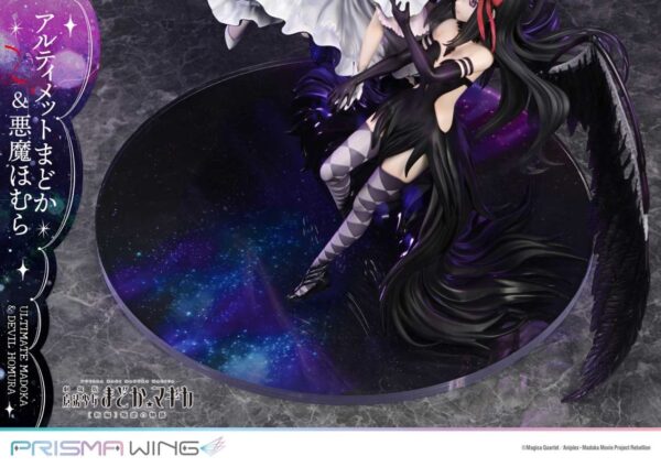 PRISMA WING Puella Magi Madoka Magica The Movie -Rebellion- Ultimate Madoka & Devil Homura 1/7 Scale Pre-Painted Figure PWMDMGR-01P (Licensed) - Image 15