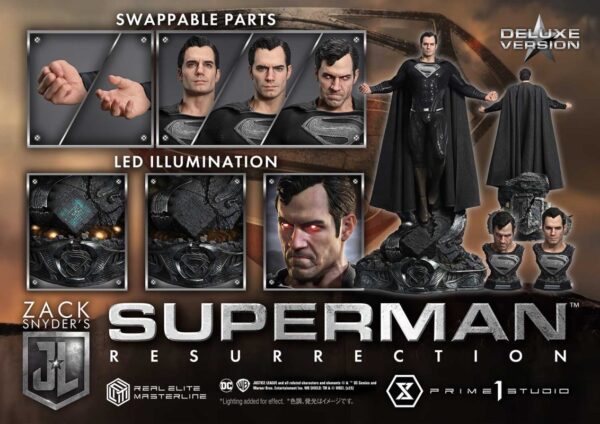 Real Elite Masterline Justice League (Film) Superman Resurrection Zack Snyder's Justice League REMJL-01 REMJL-01DX REMJL-01DXS REMJL-02 REMJL-02DX REMJL-02DXS (Licensed) - Image 22